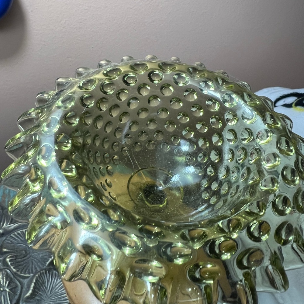 Fenton dish green